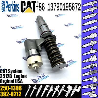 250-1308 Common Rail Fuel Excavator 3512B/3516B njector 10R-1280 250-1304 250-1306