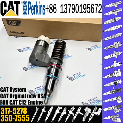 diesel fuel common rail injector 20R-0055 20R0055 3175278 317-5278 for CAT Excavator  3176 3196 C10 C12