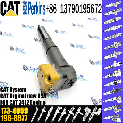 3412 Engine Parts Fuel Injector 171-9710 0R-9348 173-4059 173-4061 For C-A-T Caterpillar