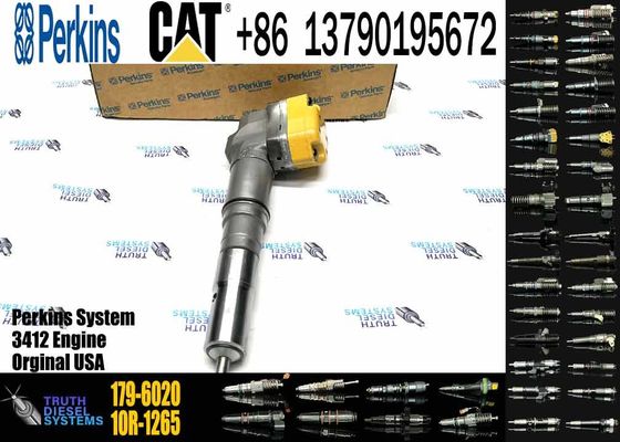 Excavator Engine parts Fule Injetor 179-6020 153-5938 20R-4148 20R-0758 232-1171 10R-1267 for 3412E 3408 Fuel Injector