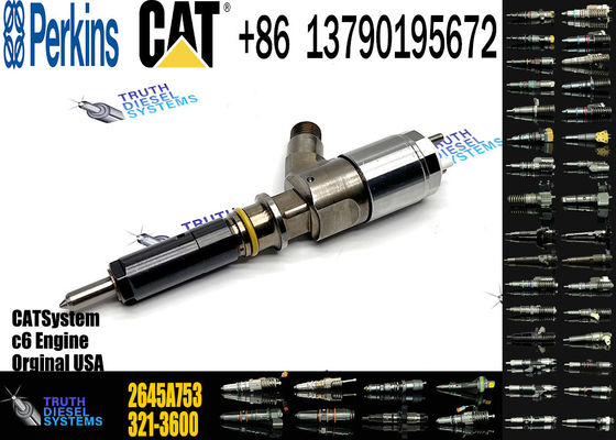 Common Rail Fuel Injector 320-0655 2645A751 3200655 10R-7674 for Excavator E320D C6.6 EngineCommon Rail Fuel Injector 320-0655 2645A751 3200655 10R-7674 for Excavator E320D C6.6 Engine
