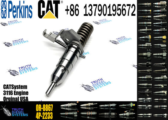 Diesel Engine Injector0R-4374 0R-8867 4P-2233 10R-8996 0R-3580 173-4647 7E-7607For Caterpillar C3116 Common Rail