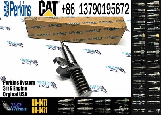 CAT Fuel Injector 127-8211 0R-8477 Common Rail Fuel Injector for Caterpillar Machinery 3116 Diesel Engine Parts