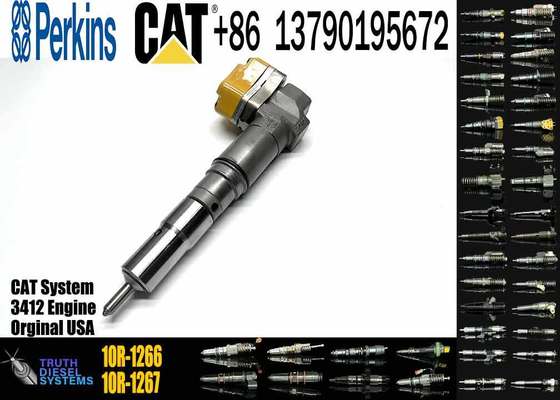 For Caterpillar 3412 Engine Injector 3412E 10R-1266 232-1183 2321183 Construction Machinery Parts