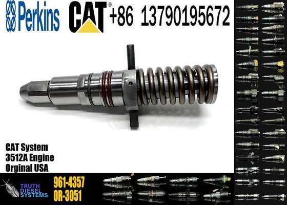 961-4357 224-9090 for Cat 3616 3612 3608 Engine Excavator Fuel Injector 224-9090 diesel Fuel Injector 10R-1252