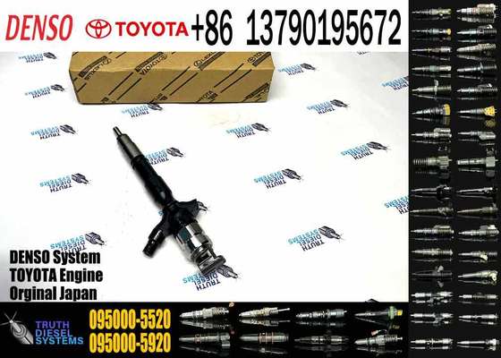 High Quality Diesel Engine Spare Parts New OEM 095000-5520 23670-0L010 236700L010 Fuel Injector Injection Valve Car Part