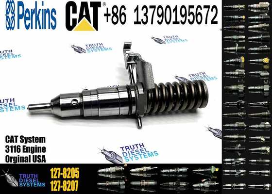 CAT Engine Parts Fuel Injector 127-8216 1278216 Injector 127-8205 127-8222 for Caterpillar Engine 3116 3114 3126