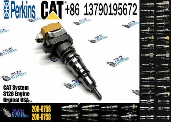 Hot Sale New 3412E for Cat Reman Fuel Injector 20R-0758 20R0758 Aftermarket Engine Spare Parts