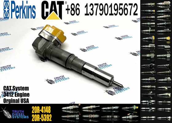 Fuel injector 20R-4148 For Caterpillar CAT 3412 Engine 637E 631E 637G 631G Wheel Tractor AE40 AD45 AE40 II AD40