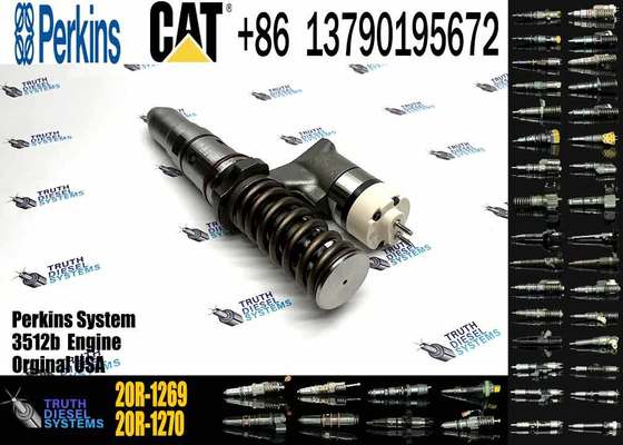 New Caterpillar C3512B Common Rail Diesel Engine Injector Model 20R-1266 20R-1277 20R-1269 20R-1262 20R-1270 20R-1280 20R-1276