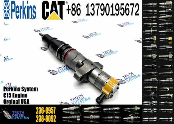 E330D E336D Excavator Common Rail Fuel Inyector Nozzle diesel Injector 236-0957 10R-9002 for Cater-pillar C9 Engine