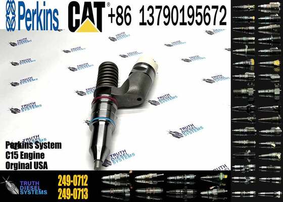Diesel Engine Fuel Injector 249-0712 2490712 2490713 249-0713 Common Rail Nozzle for Caterpillar CAT C11 C13 Engine