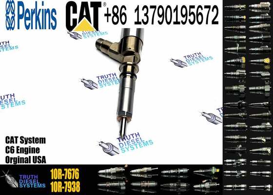 EexcavaStart Diesel Fuel Injector 326-4740 10R-7676 C4.2 312D 315D 318D 319D Excavators Durable Precise Easy Install