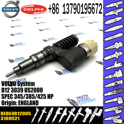 High Quality Diesel Fuel Injector 3169521 8113837 BEBE4B12005 For D12 3039 US2000 SPEC 345/385/425 HP