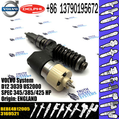 High Quality Diesel Fuel Injector 3169521 8113837 BEBE4B12005 For D12 3039 US2000 SPEC 345/385/425 HP