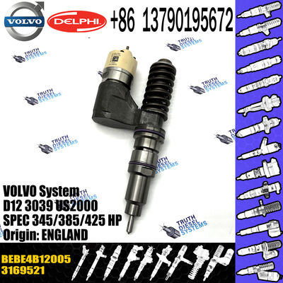 High Quality Diesel Fuel Injector 3169521 8113837 BEBE4B12005 For D12 3039 US2000 SPEC 345/385/425 HP
