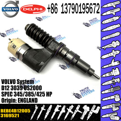 High Quality Diesel Fuel Injector 3169521 8113837 BEBE4B12005 For D12 3039 US2000 SPEC 345/385/425 HP