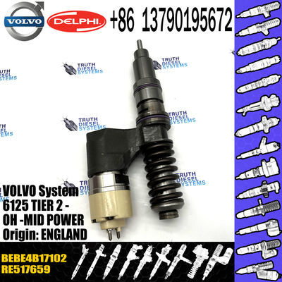 Common Rail Diesel Fuel Injector RE517659 BEBE4B17102 for 6125 TIER 2 -OH - MID POWER