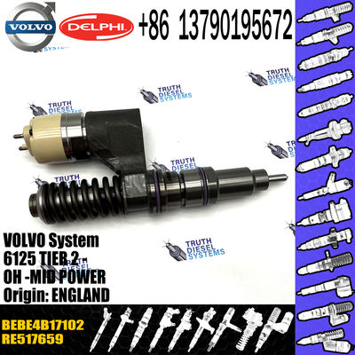 Common Rail Diesel Fuel Injector RE517659 BEBE4B17102 for 6125 TIER 2 -OH - MID POWER