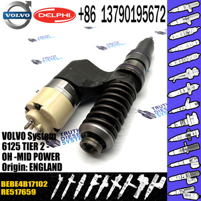 Common Rail Diesel Fuel Injector RE517659 BEBE4B17102 for 6125 TIER 2 -OH - MID POWER