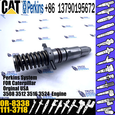 Common Rail Diesel Fuel Injector 111-3718 1113718 0R-8338 For CAT Engine 3508/3512/3516