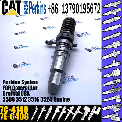 3512 E3512 Fuel Injector Assembly 4P9075 4P9076 7E6408 4P9077 9Y3773 7C4148 6L4357 6L4355 6L4360