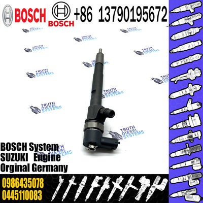 Diesel Common Rail 0445110083 0986435078 Fuel Injector OE 55184536 55192096 55192495 China made New High Quality