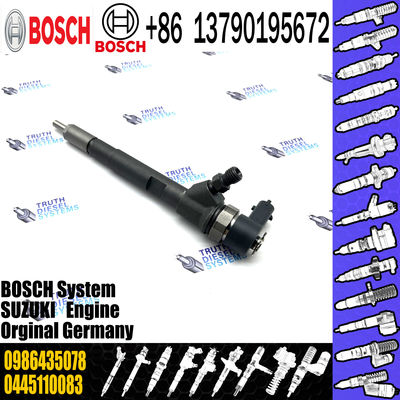 Diesel Common Rail 0445110083 0986435078 Fuel Injector OE 55184536 55192096 55192495 China made New High Quality