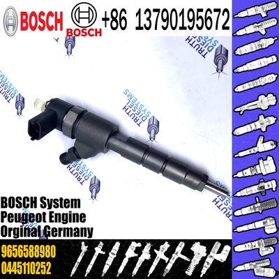 Fuel Injector 0445 110 252 0445110252 0986435143 Diesel Injection 1980K2 96565889 9656588980 0 445 110 252