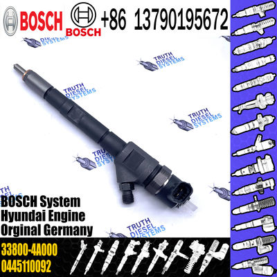 Common Rail Injector 0445110279, 0445110186 ,33800-4A000,33800-4A160 For diesel car