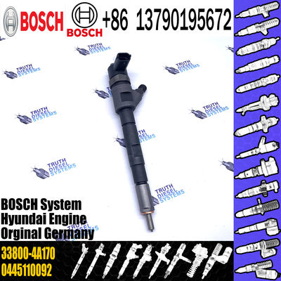 New Fuel Injectors 0445110186 0445110763 0445110279 0986435182 33800-4A100 33800-4A150 33800-4A170