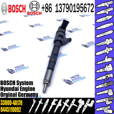 New Fuel Injectors 0445110186 0445110763 0445110279 0986435182 33800-4A100 33800-4A150 33800-4A170