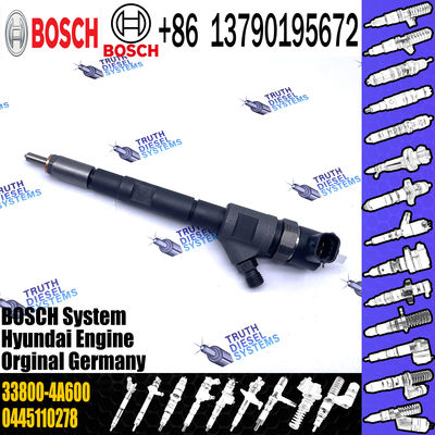 Common Rail Injector 0445110277 0445110278 33800-4A600 For PORTER II, H1, GRAND STAREX