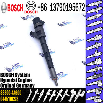 Common Rail Injector 0445110277 0445110278 33800-4A600 For PORTER II, H1, GRAND STAREX