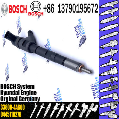 Common Rail Injector 0445110277 0445110278 33800-4A600 For PORTER II, H1, GRAND STAREX