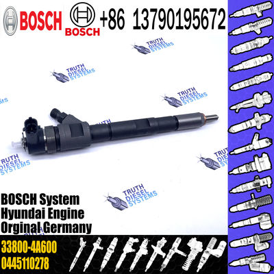 Common Rail Injector 0445110277 0445110278 33800-4A600 For PORTER II, H1, GRAND STAREX