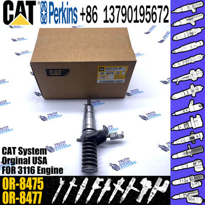 common rail injector 127-8207 1278207 0R-8475 for Caterpillar Engine 3116