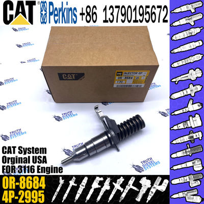 diesel injector 127-8218 0R-8684 for Caterpillar 3116 3126 engine 950G 960F 962G TK380 TK381 fuel injector 127-8218