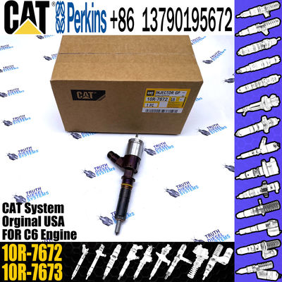 Cat injectors c6.6 injector 320-0690 10r-7672 10R-7673 fule injector for caterpillar excavator 320d