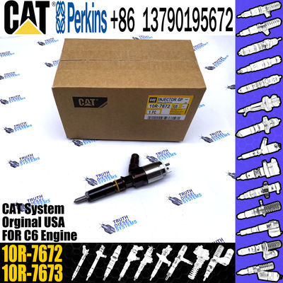 Cat injectors c6.6 injector 320-0690 10r-7672 10R-7673 fule injector for caterpillar excavator 320d