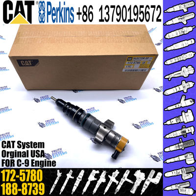 Machinery engine parts C-9 injector 188-8739 1888739 172-5780 for caterpillar D6R 627G 637G 973C
