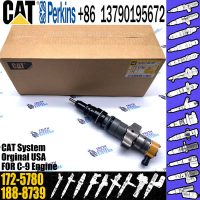 Machinery engine parts C-9 injector 188-8739 1888739 172-5780 for caterpillar D6R 627G 637G 973C