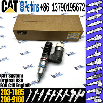 Fuel Injector 10R-1268 10R1268 170-5252 1705252 203-7685 2037685 20R-0056 20R0056 350-7555 3507555 for Caterpillar C10