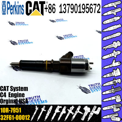 Common rail injector 326-4756 301-7756 260-5656 32F61-00014 10R-7951 For Caterpillar Excavator C4.2 C6.4 Engine CAT 10R7