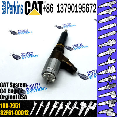 Common rail injector 326-4756 301-7756 260-5656 32F61-00014 10R-7951 For Caterpillar Excavator C4.2 C6.4 Engine CAT 10R7
