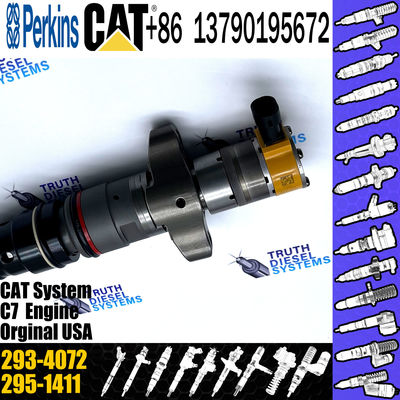 CAT Original C7 C9 Engine Fuel Injector 217-2570 for E330D E336D Excavator 387-9433 10R7222 2934072 293-4072