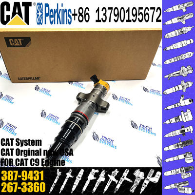 Cat Excavator c9 injector Diesel Common Rail Fuel Injector 235-5261 267-3360 387 387-9431 for Caterpillar Engine