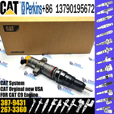Cat Excavator c9 injector Diesel Common Rail Fuel Injector 235-5261 267-3360 387 387-9431 for Caterpillar Engine