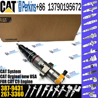 Cat Excavator c9 injector Diesel Common Rail Fuel Injector 235-5261 267-3360 387 387-9431 for Caterpillar Engine