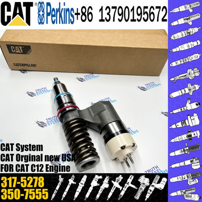 diesel fuel common rail injector 20R-0055 20R0055 3175278 317-5278 for CAT Excavator  3176 3196 C10 C12
